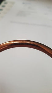 Shiny Dark Bronze 3 " Large Aluminium Sling Rings 2nd Grade
