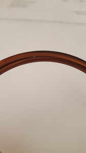 Shiny Dark Bronze 3 " Large Aluminium Sling Rings 2nd Grade