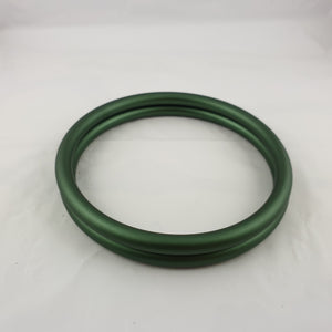 Matte Evergreen Aluminium Sling Rings
