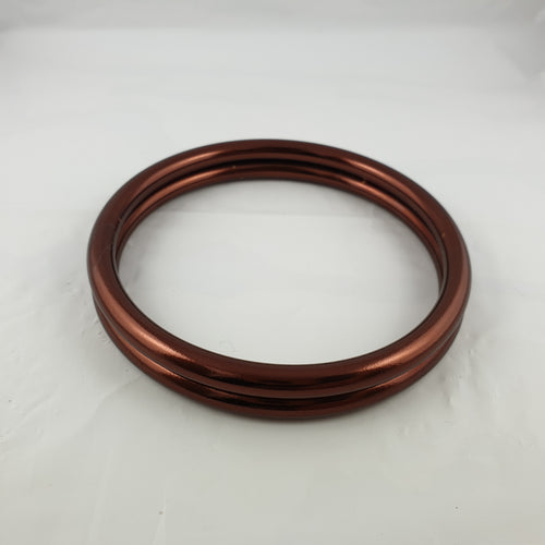 Shiny Dark Bronze Aluminium Sling Rings