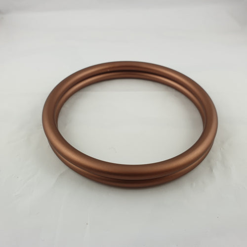 Matte Bronze Aluminium Sling Rings
