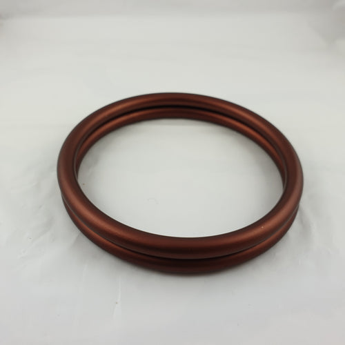 Matte Dark Bronze Aluminium Rings 3 