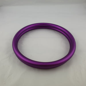 Matte Purple 3 " Large Aluminium Sling Rings 2nd Grade