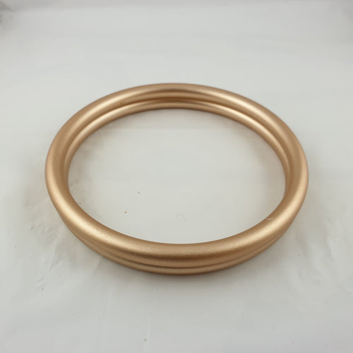 Matte Rose Gold Aluminium Sling Rings